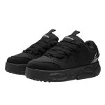 画像2: Unisex Chunky-Sole Lace-Up Leather Sneakers  ユニセックスチャンキーソールレザーレースアップスニーカーシューズ (2)