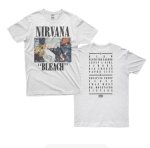 画像2: Unisex Nirvana Kurt Cobain Vintage-Style T-Shirt　 男女兼用 ユニセックスニルヴァーナスカートコバーンヴィンテージスタイルプリント 半袖 Tシャツ (2)
