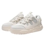 画像1: Unisex Chunky-Sole Lace-Up Leather Sneakers  ユニセックスチャンキーソールレザーレースアップスニーカーシューズ (1)