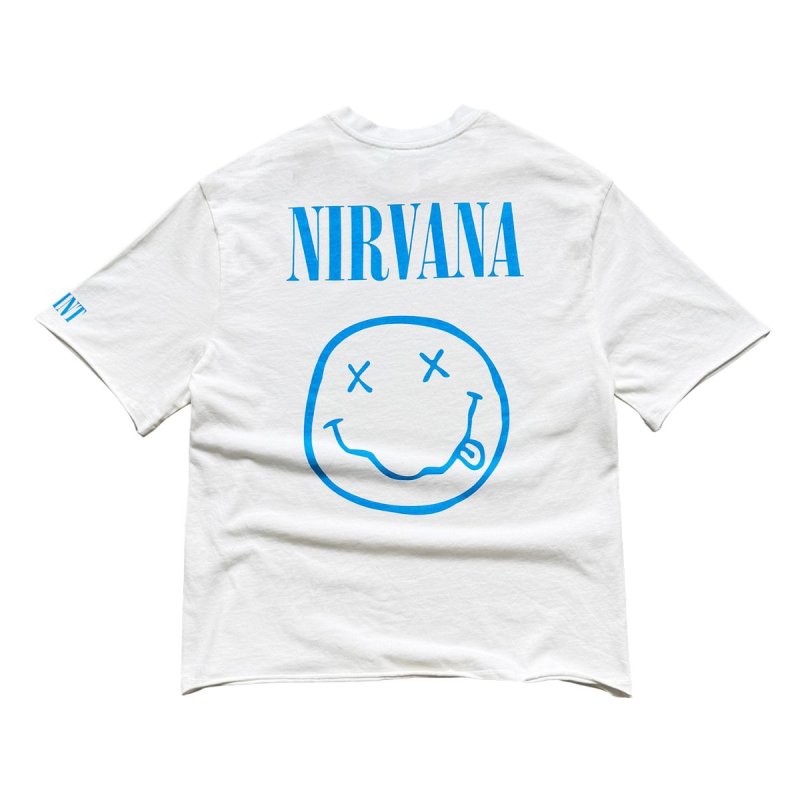 画像3: Unisex Nirvana x Dollar Baby T-Shirt　 男女兼用 ユニセックスニルヴァーナ×ダラーベイビープリント 半袖 Tシャツ (3)