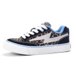 画像1: Unisex Leopard & Camouflage Canvas Lace-Up Sneakers ユニセックスレオパードヒョウ柄&迷彩キャンバスレースアップスニーカーシューズ (1)