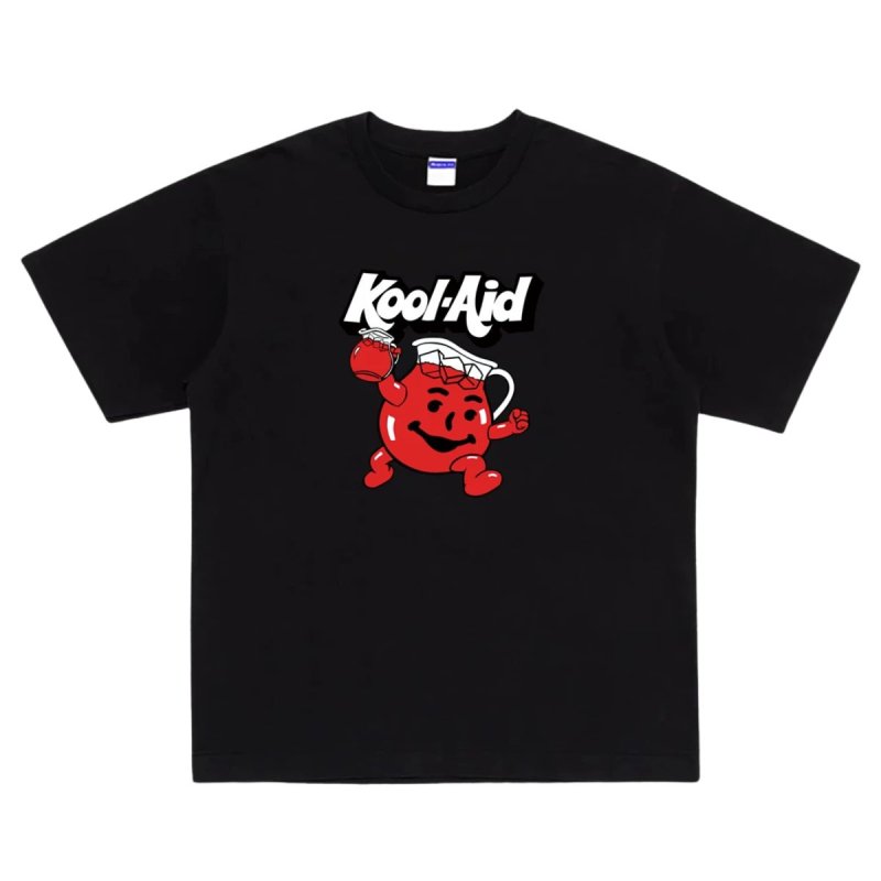 画像1: Unisx Kool-Aid Drink Print T-Shirt　 男女兼用 ユニセックスKool-Aid ドリンクプリント 半袖 Tシャツ (1)