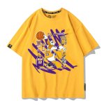 画像8: Unisx Mickey & Donald Duck Basketball Dunk Print T-Shirt & Shorts男女兼用 ユニセックスミッキー&ドナルドダッグ バスケットボールダンクプリントTシャツ&ハーフパンツ (8)