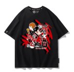 画像1: Unisx Mickey & Donald Duck Basketball Dunk Print T-Shirt & Shorts男女兼用 ユニセックスミッキー&ドナルドダッグ バスケットボールダンクプリントTシャツ&ハーフパンツ (1)