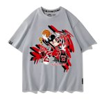 画像5: Unisx Mickey & Donald Duck Basketball Dunk Print T-Shirt & Shorts男女兼用 ユニセックスミッキー&ドナルドダッグ バスケットボールダンクプリントTシャツ&ハーフパンツ (5)
