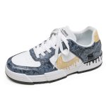 画像1: Muddy swoosh lace-up Paint Graffiti sneakers  男女兼用 ユニセックス ドリップカーブ ドロドロ スウォッシュペイント 落書き レースアップスニーカー (1)