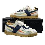 画像5: Unisex Color-block German-style lace-up sneakers　ユニセックス男女兼用カラーブロックジャーマニースタイルレースアップスニーカーシューズ  (5)
