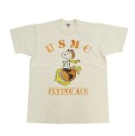 画像3: Unisx  UCMC FLYING ACE Snoopy Print T-Shirt  男女兼用 ユニセックスUCMC FLYING ACEスヌーピープリントTシャツ (3)