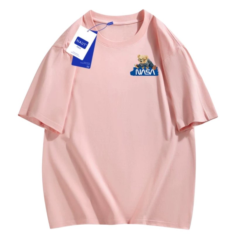 画像2: Nasa x glasses bear T-shirt ユニセックス 男女兼用 ナサ×メガネクマ ベアプリントTシャツ (2)
