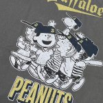 画像3: Unisx  Snoopy & Friends & Boston Red Sox Printed T-Shirt 男女兼用 ユニセックススヌーピー＆フレンズ＆ボストン・レッドソックス&プリントTシャツ (3)