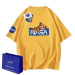 画像3: Nasa x Big Bear T-shirt ユニセックス 男女兼用 ナサ×クマ ベア プリント Tシャツ (3)