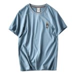 画像2: Unisex One point bear embroidery T-shirt 男女兼用 ユニセックスワンポイントベア刺繡 Tシャツ (2)
