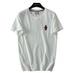画像4: Unisex One point bear embroidery T-shirt 男女兼用 ユニセックスワンポイントベア刺繡 Tシャツ (4)