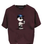 画像3: Unisex Charlie Brown Angels Watching baseball T-shirt 男女兼用 ユニセックスチャーリーブラウン エンジェルスベースボールウォッチング Tシャツ (3)