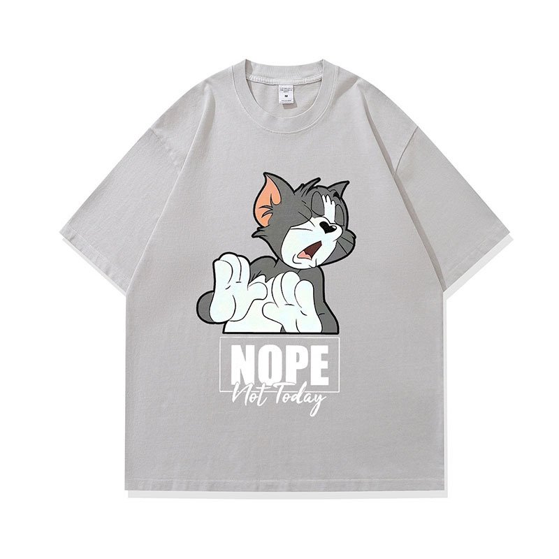 画像9: Tom and Jerry Tom NOPE T-shirt　男女兼用トムとジェリートム＆ジェリートムノープTシャツ (9)