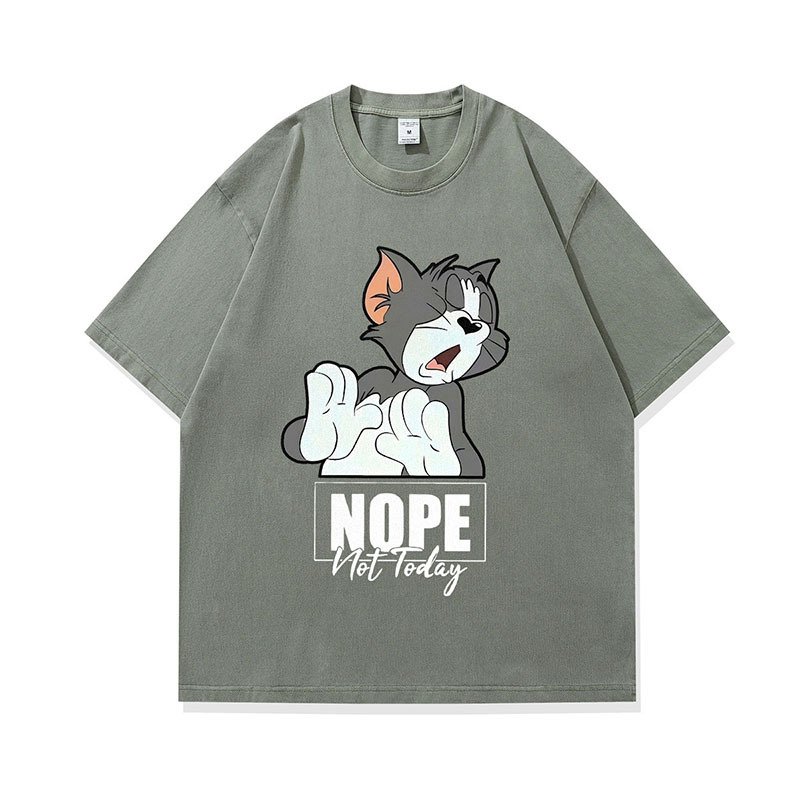 画像8: Tom and Jerry Tom NOPE T-shirt　男女兼用トムとジェリートム＆ジェリートムノープTシャツ (8)