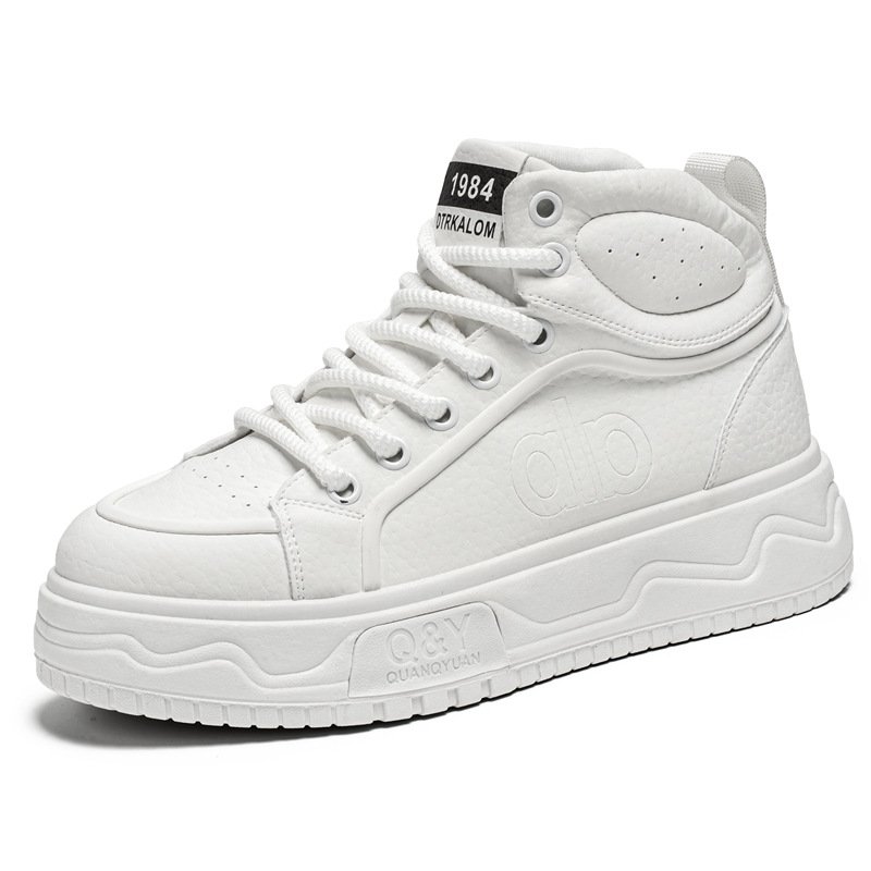 画像3: Men's High-top platform lace-up leather boots Martin boots ユニセックス 男女兼用  ハイカット厚底レースアップレザーブーツ マーティンブーツ (3)