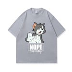 画像4: Tom and Jerry Tom NOPE T-shirt　男女兼用トムとジェリートム＆ジェリートムノープTシャツ (4)