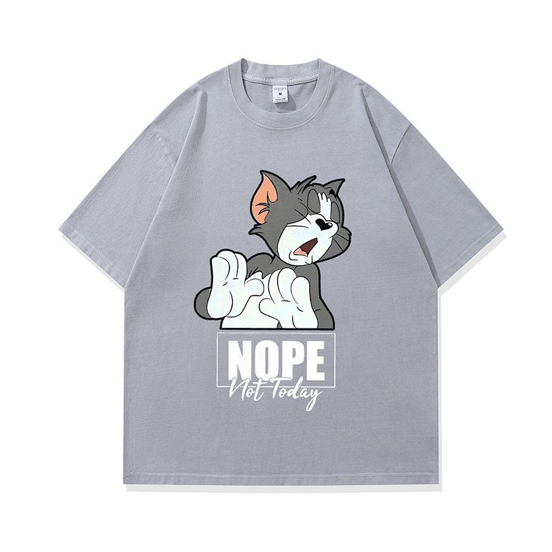 画像4: Tom and Jerry Tom NOPE T-shirt　男女兼用トムとジェリートム＆ジェリートムノープTシャツ (4)