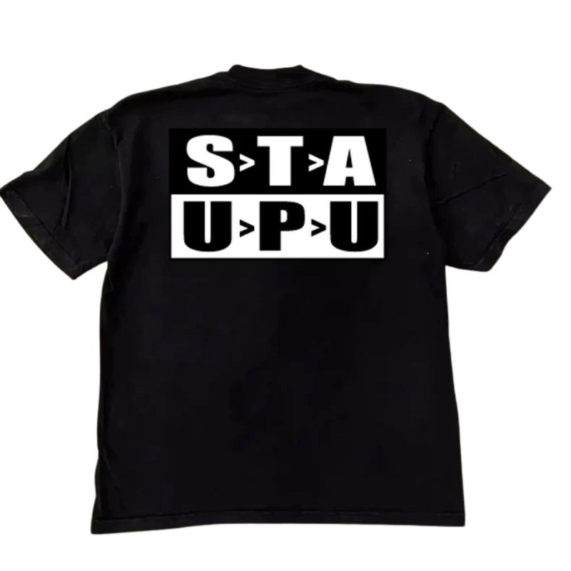 画像3: Unisex UPUPXIA Printed Short-Sleeve T-Shirt 男女兼用 ユニセックス UPUPXIATシャツ (3)