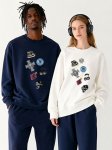 画像10: Cross & Cherry Print Crewneck Sweatshirt ユニセックス 男女兼用  クロス＆チェリーetcプリントクルーネックスウェットプリント トレーナー (10)