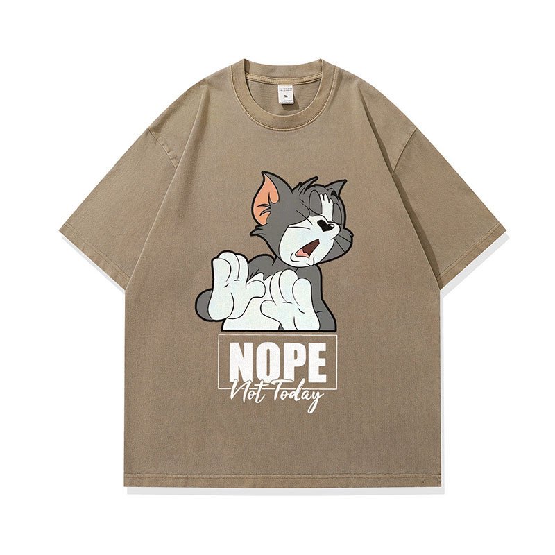 画像5: Tom and Jerry Tom NOPE T-shirt　男女兼用トムとジェリートム＆ジェリートムノープTシャツ (5)