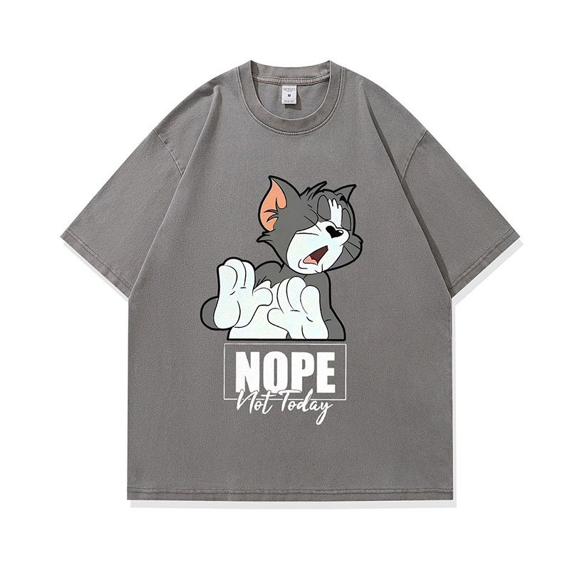 画像3: Tom and Jerry Tom NOPE T-shirt　男女兼用トムとジェリートム＆ジェリートムノープTシャツ (3)