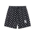 画像1: MLB NY Monogram Short Pants  MLB NY 男女兼用ユニセックスニューヨークヤンキースモノグラムショート パンツ (1)