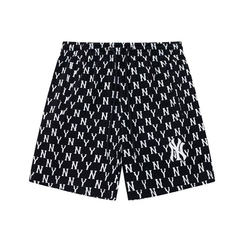 画像1: MLB NY Monogram Short Pants  MLB NY 男女兼用ユニセックスニューヨークヤンキースモノグラムショート パンツ (1)