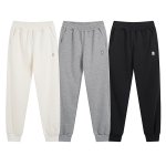 画像1: unisex MLB point embroidery sweatpants  ユニセックス男女兼用MLB×ワンポイントロゴ スウェットパンツ (1)