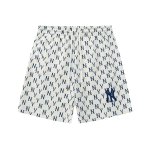 画像5: MLB NY Monogram Short Pants  MLB NY 男女兼用ユニセックスニューヨークヤンキースモノグラムショート パンツ (5)