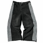 画像2: Y2K 3-Stripe Denim Pants　ユニセックス 男女兼用 Y2K3本ラインデニムパンツ (2)