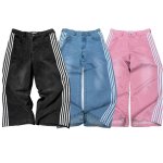 画像4: Y2K 3-Stripe Denim Pants　ユニセックス 男女兼用 Y2K3本ラインデニムパンツ (4)