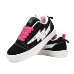 画像2: Unisex Lightning motif leather sneakers　ユニセックス男女兼用 ライトニングモチーフレザーレースアップスニーカーシューズ (2)