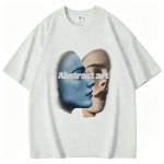 画像5: Unisex Abstract Art Portrait Print Short-Sleeve T-Shirt 男女兼用 ユニセックス 抽象画ポートレートシャツ (5)