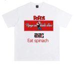 画像2: UnisexYellow Box Popeye & Olive Short-Sleeve T-Shirt 男女兼用 ユニセックスイエローボックスポパイ＆オリーブTシャツ (2)