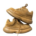 画像3: Unisex Chunky-Sole Leather "Big Head" Lace-Ups Sneakers ユニセックス男女兼用 チャンキーソール厚底レザーレースアップスニーカーシューズ (3)
