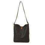 画像3: Leather Tote Shoulder Bag　ユニセックス男女兼用 レザーベーシックトートショルダーバッグ (3)