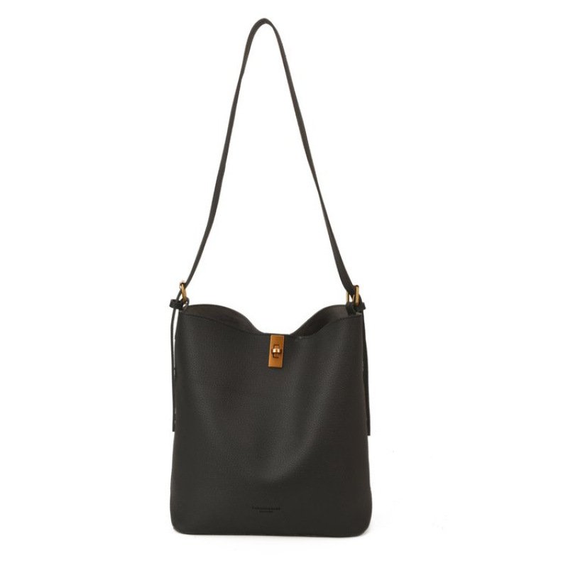 画像3: Leather Tote Shoulder Bag　ユニセックス男女兼用 レザーベーシックトートショルダーバッグ (3)
