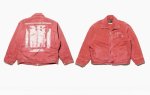 画像1: ERD Melancholic Collared Distressed Denim Zip-Up Jacket blouson  ユニセックス 男女兼用 ERDメランコリック 襟付きダメージデニムジップアップジャケット ブルゾン (1)