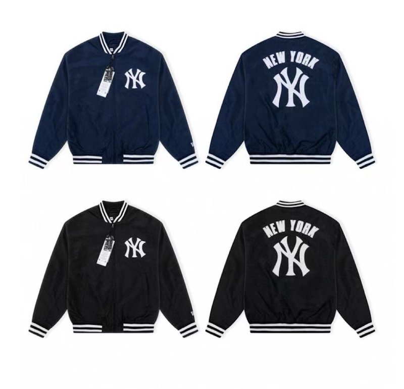 画像6: MLB New York Yankees Denim Varsity Jacket baseball uniform jacket blouson  ユニセックス 男女兼用NYニューヨークヤンキース デニムスタジャン スタジアムジャンパー  MA-1 ボンバー ジャケット ブルゾン (6)
