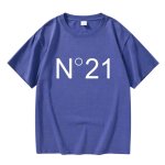 画像4: N21 trend element Malong Wash T-shirt unisex　男女兼用 ユニセックス N21 ロゴ ヴィンテージ風 半袖Tシャツ (4)