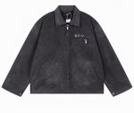 画像5: ERD Melancholic Collared Distressed Denim Zip-Up Jacket blouson  ユニセックス 男女兼用 ERDメランコリック 襟付きダメージデニムジップアップジャケット ブルゾン (5)