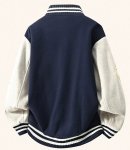 画像5: WASSUP UOSNES Varsity JacketBASEBALL JACKET baseball uniform jacket blouson  ユニセックス 男女兼用 WASSUP UOSNES ZHXスタジアムジャンパー スタジャン MA-1 ボンバー ジャケット ブルゾン (5)