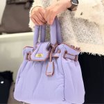 画像7: Classical Padded Bag Tote Bag BK Down Tote Bag  クラシカル パイピング パテッド ナイロン ダウン トート バッグ (7)