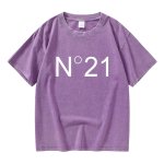 画像5: N21 trend element Malong Wash T-shirt unisex　男女兼用 ユニセックス N21 ロゴ ヴィンテージ風 半袖Tシャツ (5)