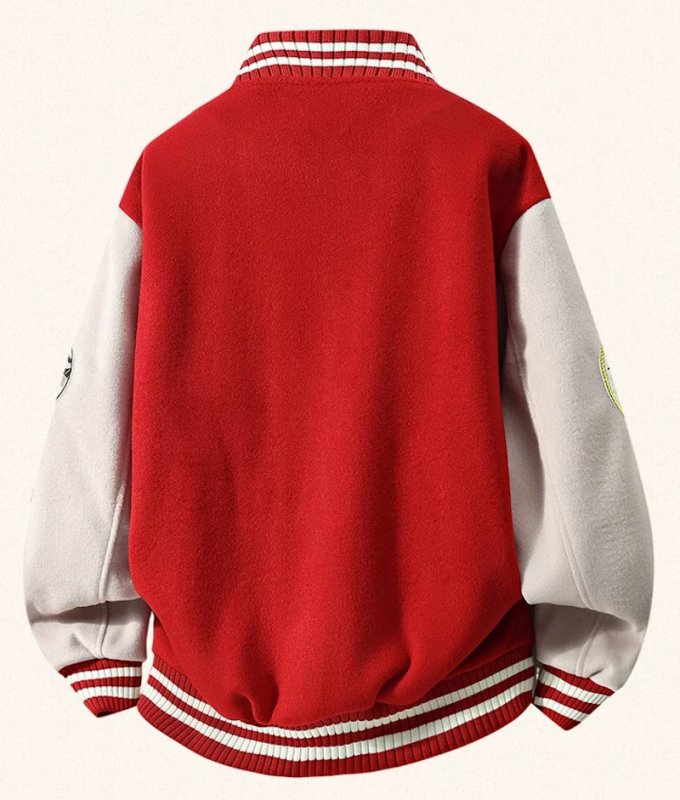 画像6: WASSUP UOSNES Varsity JacketBASEBALL JACKET baseball uniform jacket blouson  ユニセックス 男女兼用 WASSUP UOSNES ZHXスタジアムジャンパー スタジャン MA-1 ボンバー ジャケット ブルゾン (6)
