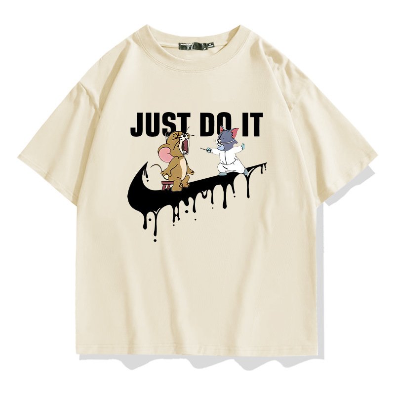 画像4: Nasa Tom & Jerry Swoosh print Tshirts ユニセックス 男女兼用 ナサ トムとジェリー トム＆ジェリー スウッシュ プリント Tシャツ (4)
