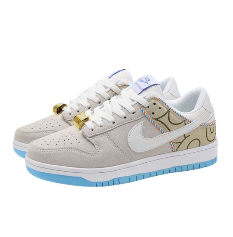 画像1: Unisex Broken-wash leather lace-up sneakers　ユニセックス男女兼用ブロークンスウォッシュレザーレースアップスニーカーシューズ (1)