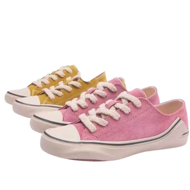 画像5: Ｗomen's Suede Lace-Up Sneakers with Unique Soles　変形ソールスエードレースアップスニーカー (5)